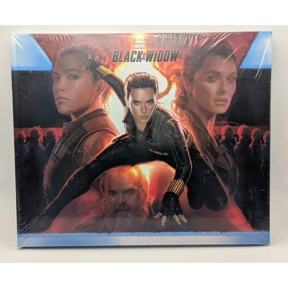 Marvel Studios Black Widow The Art of the Movie Hardcover‎ Book New Sealed MCU